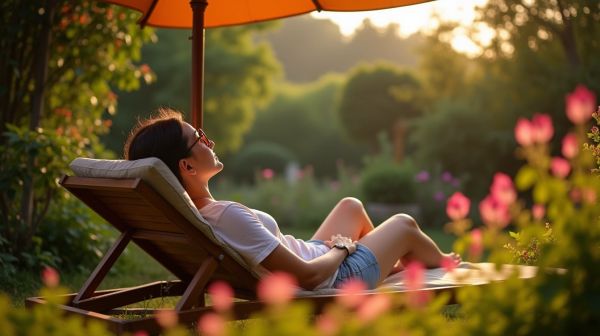 Choisir le transat de jardin idéal pour des moments de détente
