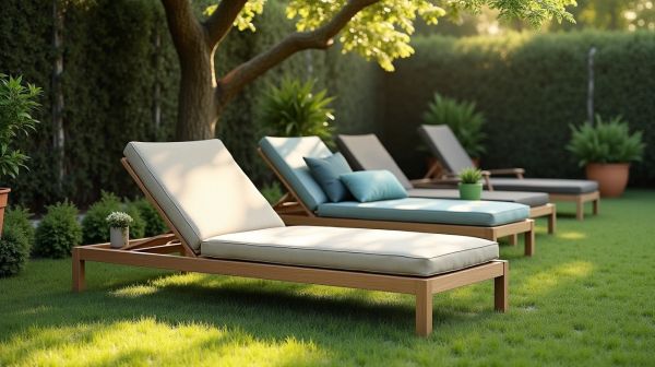 Choisir le transat de jardin idéal pour des moments de détente